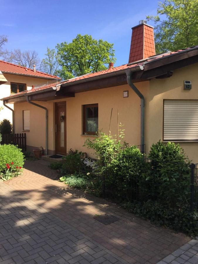 Ruhiges Ferienhaus Wandlitz Ngoại thất bức ảnh