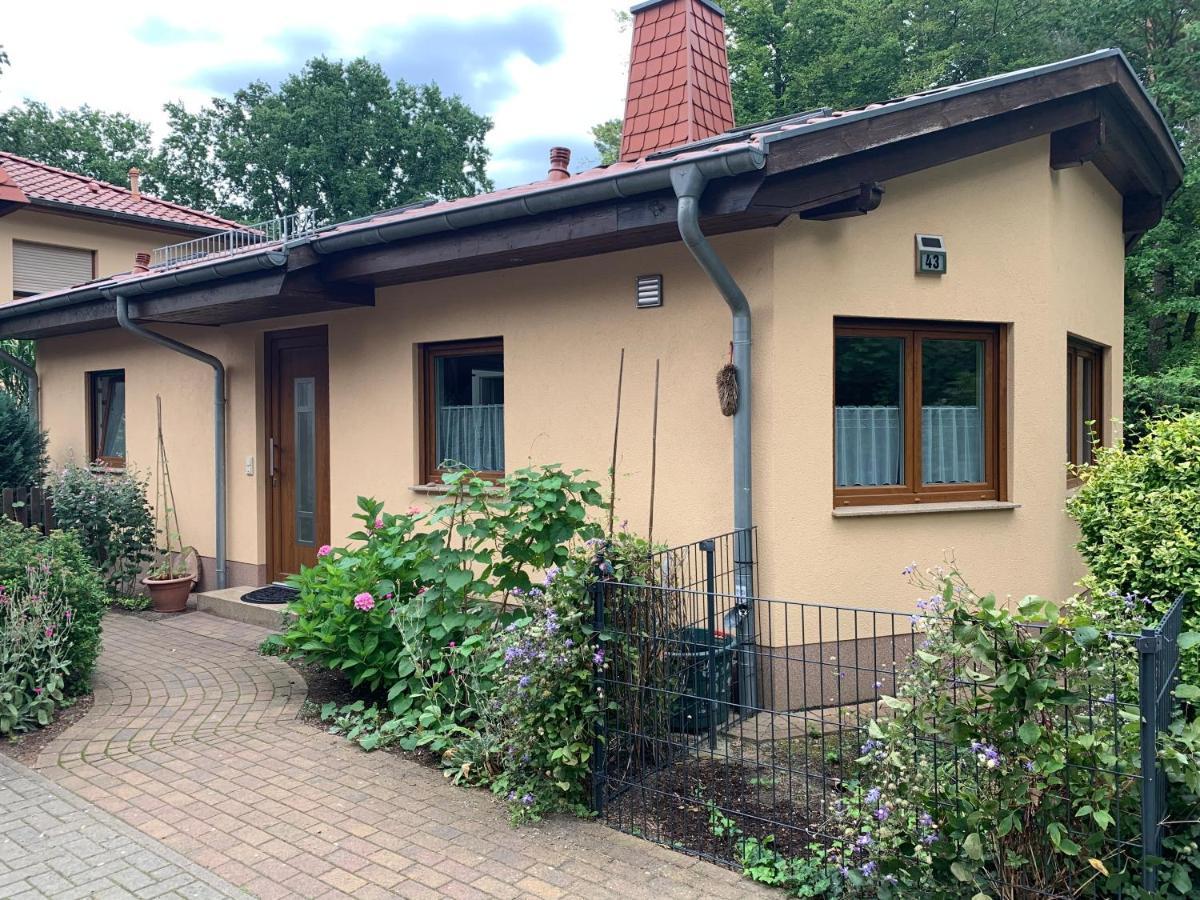 Ruhiges Ferienhaus Wandlitz Ngoại thất bức ảnh