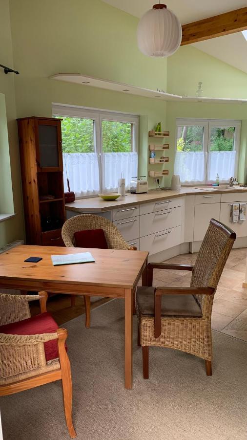 Ruhiges Ferienhaus Wandlitz Ngoại thất bức ảnh
