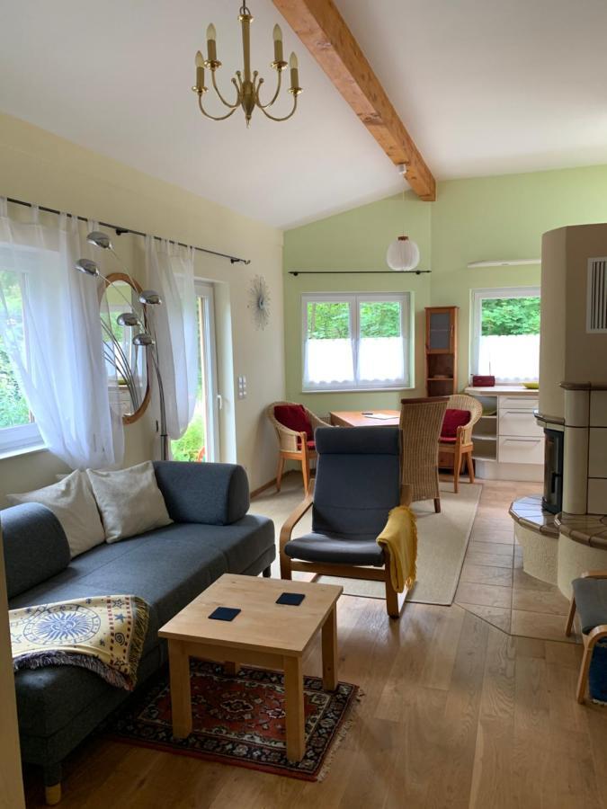 Ruhiges Ferienhaus Wandlitz Ngoại thất bức ảnh