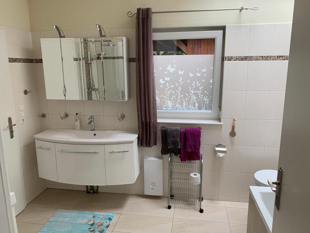 Ruhiges Ferienhaus Wandlitz Ngoại thất bức ảnh
